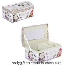 Подарочная коробка с подарочной коробкой с арочной печатью и рекламной бумажной коробкой с зеркалом и замком